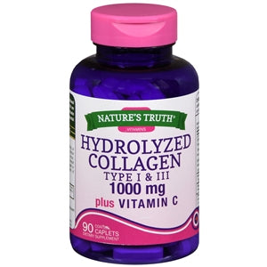 Buy Rochester Drug Nature's Truth Hydrolyzed Collagen Type I & III Plus Vitamin C, 1000mg  online at Mountainside Medical Equipment