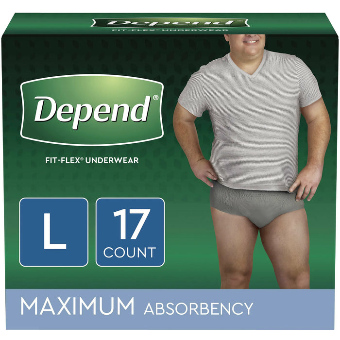  Depend FIT-Flex Incontinence Underwear for Women