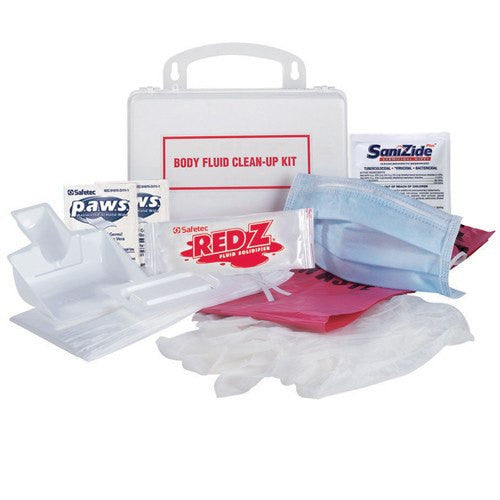 Safetec Body Fluid Clean-up Kit with Hard Case