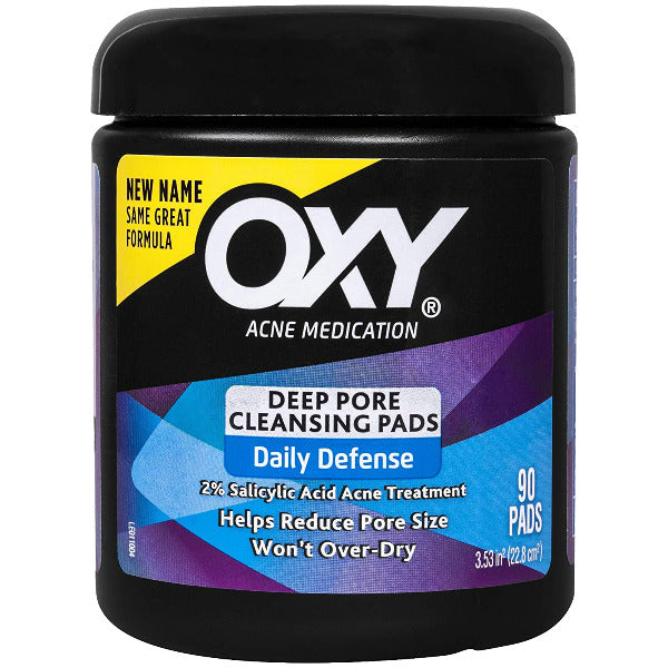 Oxy Acne Medication Daily Defense Deep Pore Cleaning Pads