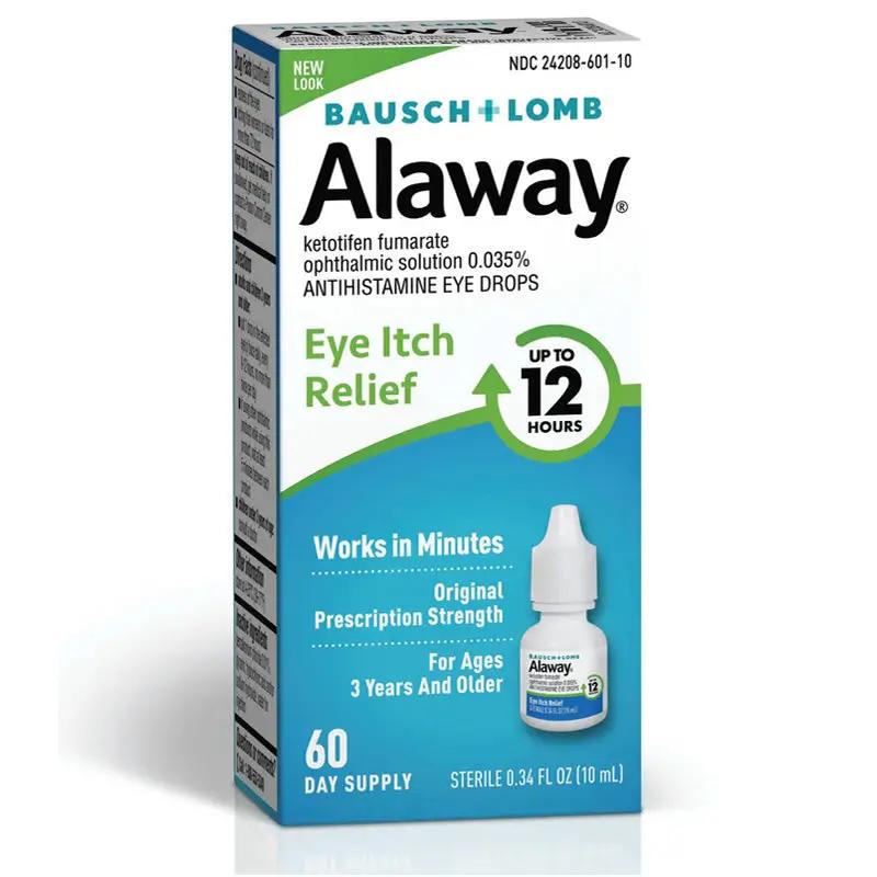 Alaway 12 Hours Allergy Itch Relief Eye Drops - 0.34 Fl Oz : Target