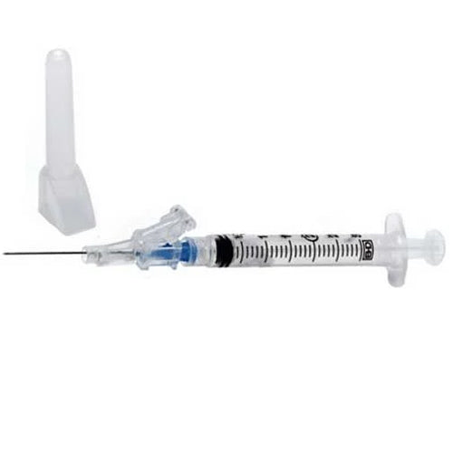BD 3ml LuerLok Syringe with Hypodermic Needle, 25 G x 1