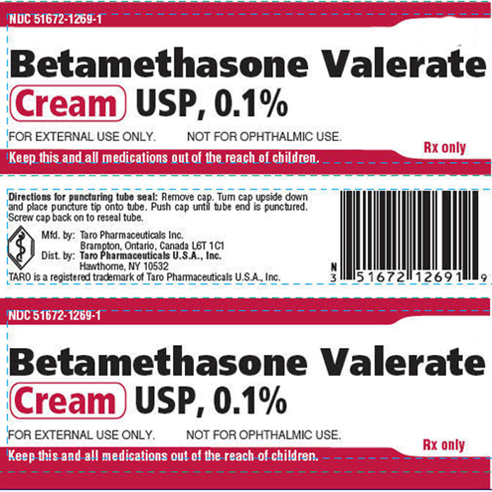 Betamethasone Valerate Cream 0.1% by Taro