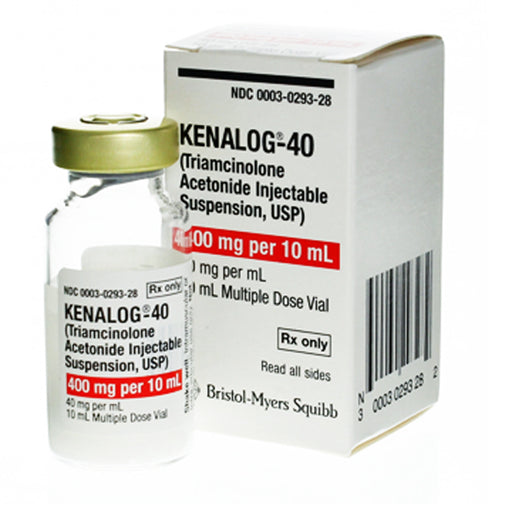 Kenalog Injection 40 Corticosteroid Cortisone 10 mL Vial 