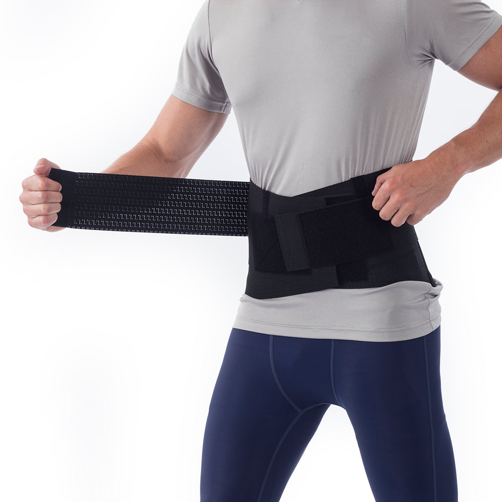 Lumbosacral Back Brace Elastic Support with Dual Compression Steels —  Mountainside Medical Equipment