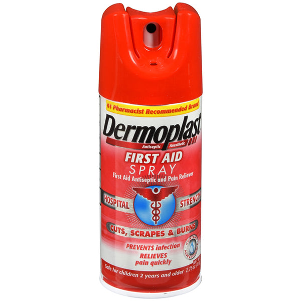  Dermoplast Pain Relieving Spray- 2 oz (Pack of 2) : Health &  Household