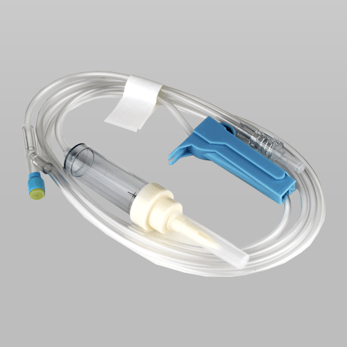 Exel I.V Administration Set, 2 Y-Injection Sites, Roller Clamp 105 —  Mountainside Medical Equipment