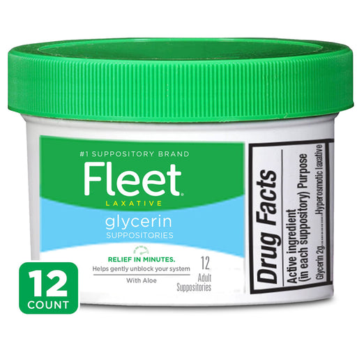Fleet Liquid Glycerin Suppositories for Constipation Relief 4