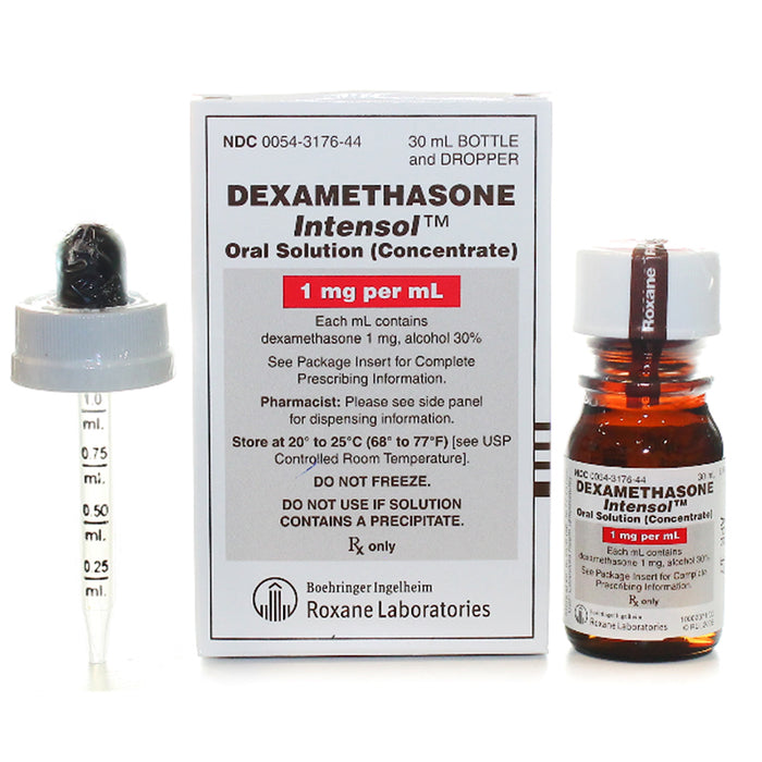 Hikma Dexamethasone Intensol Drops 30 mL Bottle, 1 mg/mL Oral