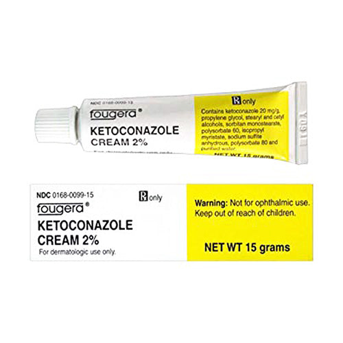 Ketoconazole Topical Antifungal Cream 2% 15 gram Tube 