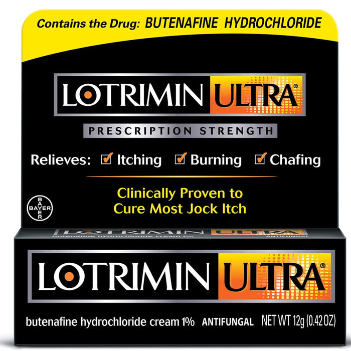 Lotrimin Ultra Jock Itch Cream Butenafine Hydrochloride 1% — Mountainside  Medical Equipment