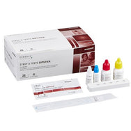 Rapid Strep A Testing Kit Throat Swab Specimen Dipsticks — Mountainside ...