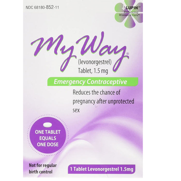 Plan B One-Step Emergency Contraceptive 1.5 Mg 1 Count