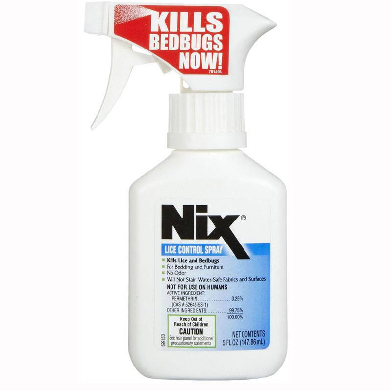 Nix Lice, Bed Bug & Scabies Killing Bedding and Fabric Spray