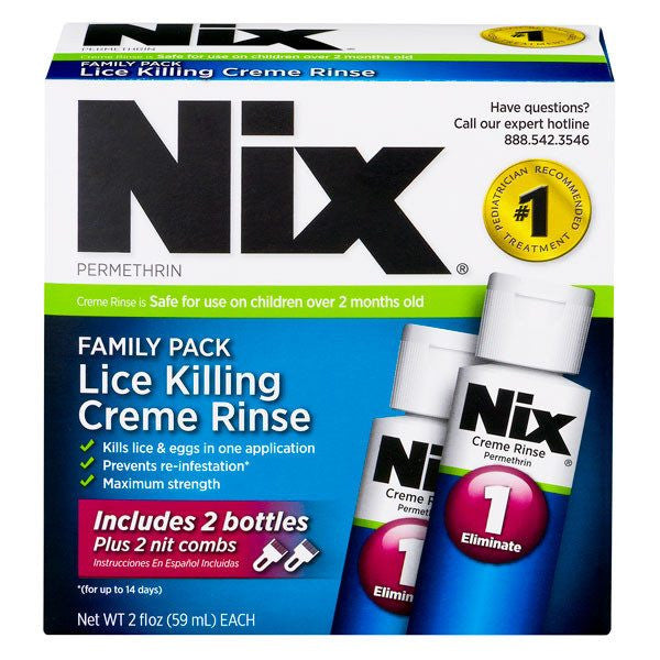Nix Complete Max Strength Lice Elimination Kit