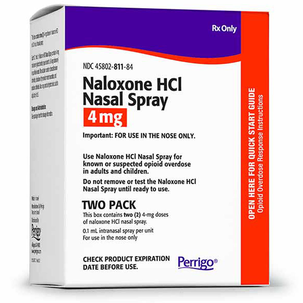 Padagis Naloxone HCl Nasal Spray 4 mg (2 Dose Pack) — Mountainside ...