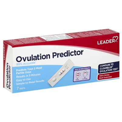 Leader Ovulation Predictor Test, 7 count — Mountainside Medical Equipment
