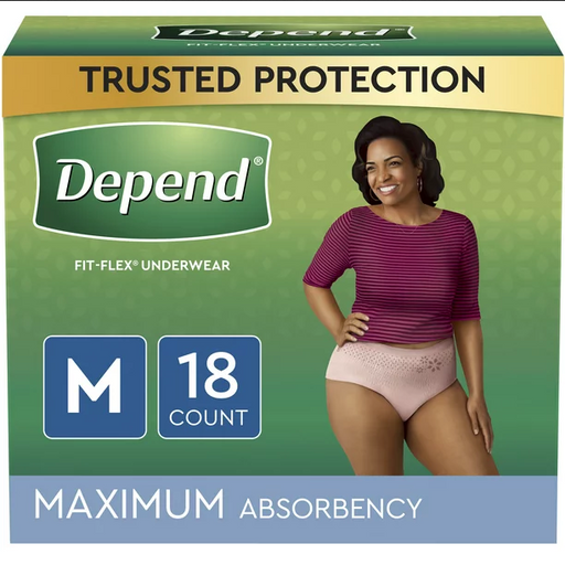 Depend Real Fit Incontinence Underwear for Men, Large/XL, 12 count