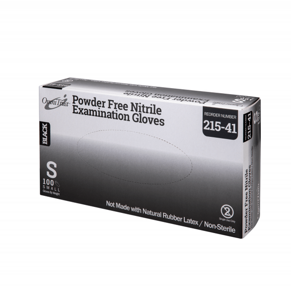 Microflex Midknight Black Nitrile Gloves - 100 per Box - Medical Warehouse