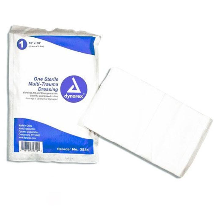 Multi-Trauma Gauze Dressing: Essential for wound protection, absorbency, and promoting effective healing.