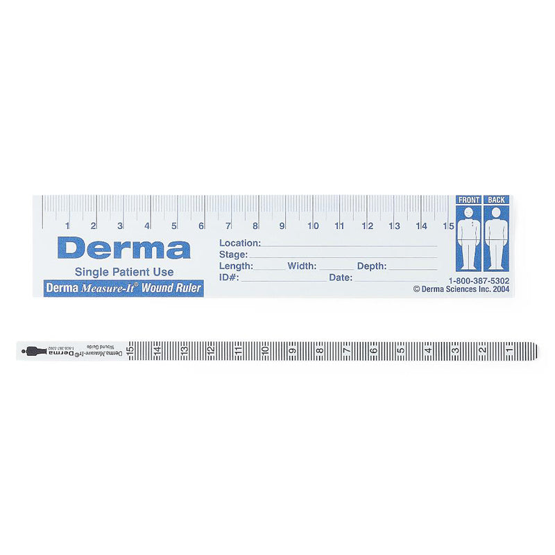 McKesson NonSterile Paper Wound Measuring Guide, 6 inch