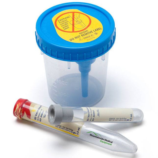 BD 364957 Vacutainer Urine Collection Kits 16x100mm 4.0 mL/8.0 mL, 50/