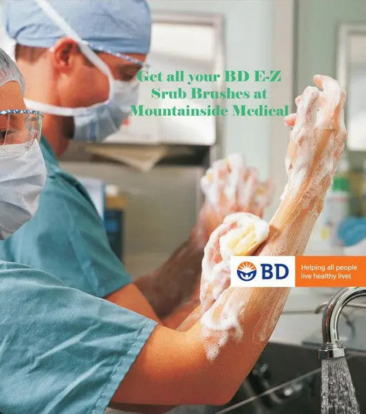 BD E-Z Scrub™ Surgical Scrub Brush dispenser rack - 371901