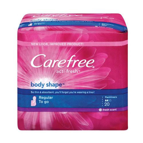 Carefree Acti-Fresh Extra Long Panty Liners To Go