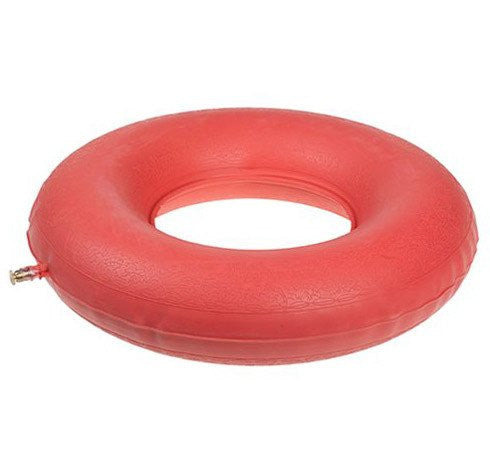 Rubber Ring Cushion Inflatable Donut Piles Pillow Seat Medical Vinyl  Hemorrhoid