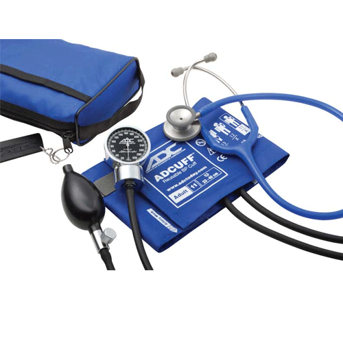 NOVAMEDIC Professional Black Adult Size Blood Pressure Machine, 8.7”-16.5,  Aneroid Sphygmomanometer Medical Supplies, Manual Emergency BP Monitor for