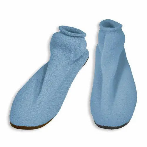  Medline Blue Adult Soft Knit Gripper Slippers - 3 Pair - 1 Size  Fits Most : Clothing, Shoes & Jewelry