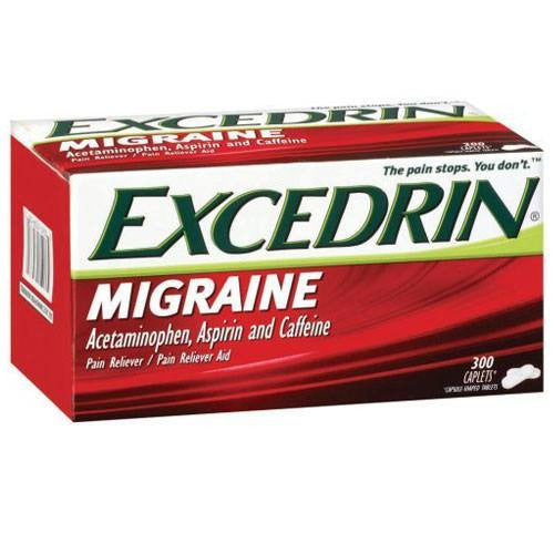 Excedrin Migraine Relief Caplets to Alleviate Migraine Symptoms - 200 Count