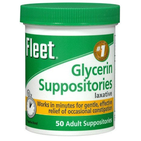Fleet Laxative Glycerin Suppositories