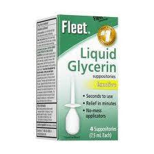 Fleet Laxative Glycerin Suppositories for Adult Constipation, Adult  Laxative Jar Aloe vera, 50 Count