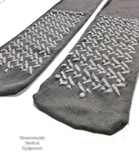 1 Pair Non Slip Skid Socks Slipper Socks with Grippers for