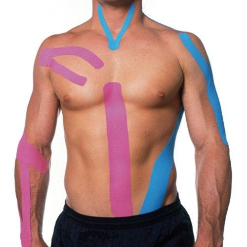 Kinesio Taping - Kinesiology Tape Tex Gold FP - Red (Pink) – 2 in. 