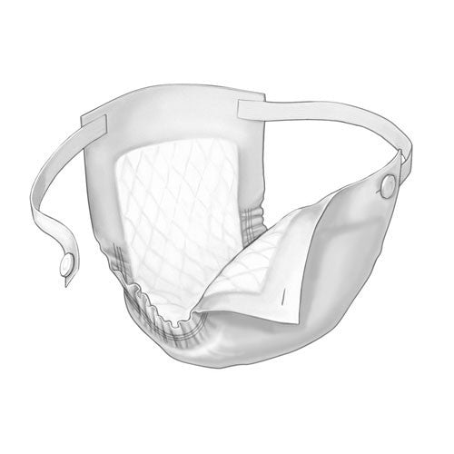 Prevail Belted Shield Undergarments with Extra Absorbency 120/Case