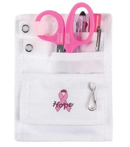 Hope Pink Ribbon 5 Pocket Designer Organizer Kit