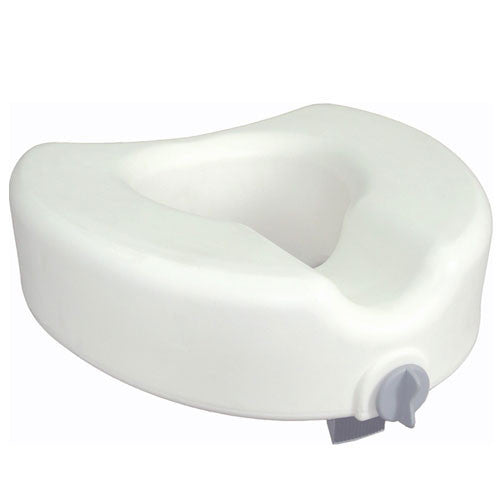 Premium Raised Toilet Seat with Removable Arms