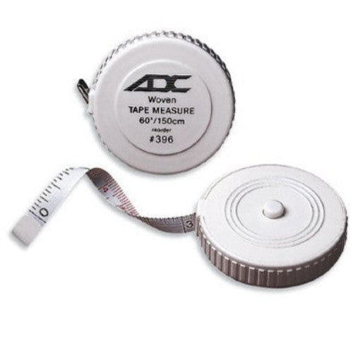 Retractable Tape Measure Push-Button 60" for accurate body measurements; essential in fitness and health tracking.