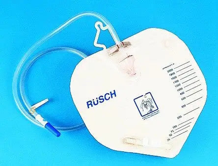 Rusch Urinary Drainage Bag with Anti-reflux Valve 2000mL — Mountainside  Medical Equipment