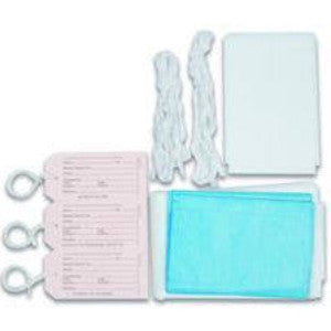 Post-Mortem Shroud Kit with hygienic materials for respectful and sanitary handling in healthcare settings.