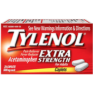 Tylenol Extra Strength Caplets 24 Count — Mountainside Medical Equipment